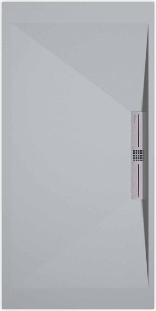 Sanifun douchebak Stone Side Gray 7035 Smooth 1000 x 700 S