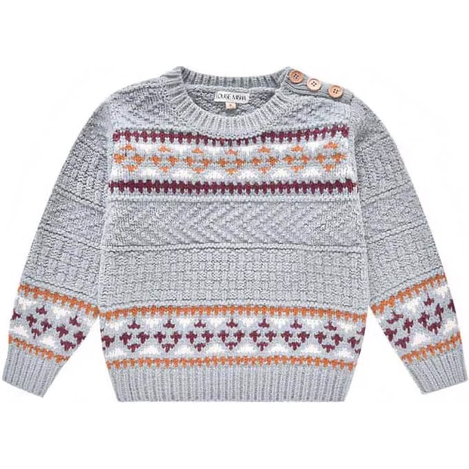 Louise Misha Jumper Cosmo Dark Cloud Größe: 3Y | Strickjacken Outlet | kids