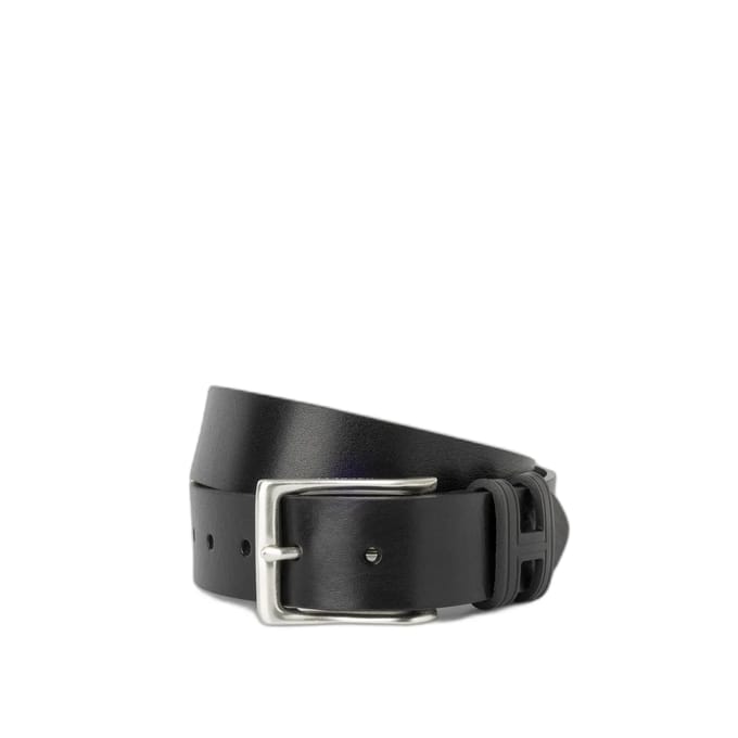Leren riem Hackett Tack Stitch H Keeper