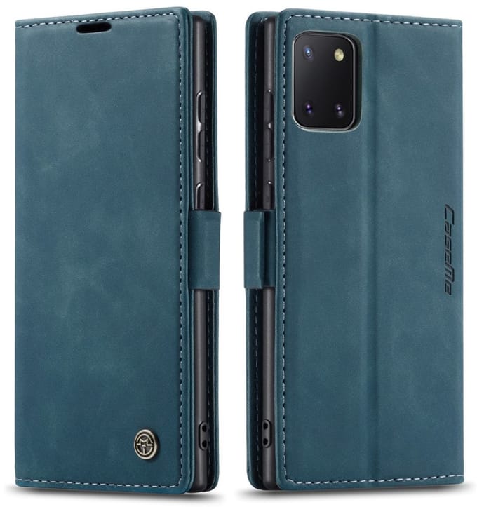 CaseMe Book Case - Geschikt voor Samsung Galaxy Note 10 Lite Hoesje - Groen