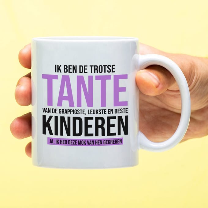 Mok Trots Op De Leukste Kinderen - Tante van Ditverzinjeniet.nl