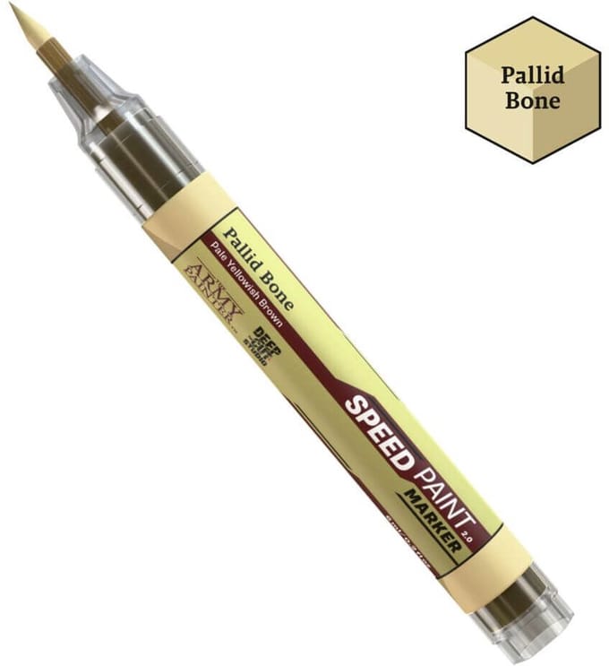 The Army Painter Speedpaint Marker - Pallid Bone miniaturen marker.