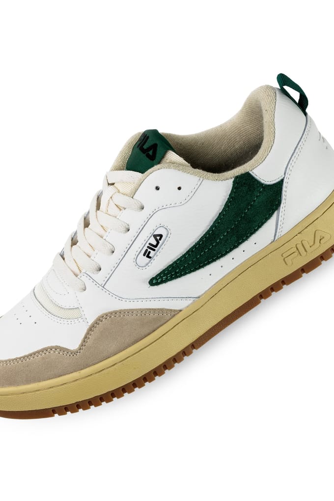 FILA Riser L White-posy Green Größe: 43 | Trainers Outlet | Herren | Grün
