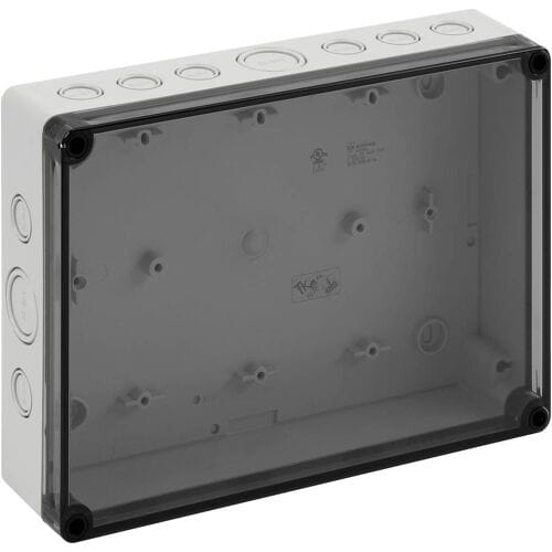 Spelsberg TK PC 2518-6F-TM Installatiebehuizing 180 x 254 x 63 Polystereen, Polycarbonaat, Polyurethaan, Polyamide Lichtgrijs 1 stuk(s)