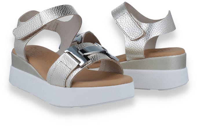 Oh! My Sandals Dames Sandaal | Goud | Maat: 39