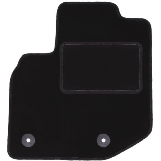 Bestuurdersmat zwart voor: Honda Jazz III hatchback (2008-2011)