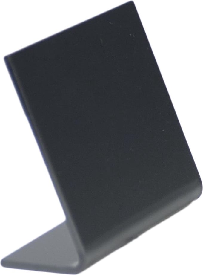 L-board Krijtbord A8 Set5 Zwart7x7,5xh3,5cm
