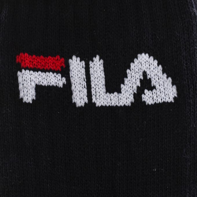 Fila - Tennis Socks 3-Pack - Zwarte Sportsokken - 43-46 - Zwart