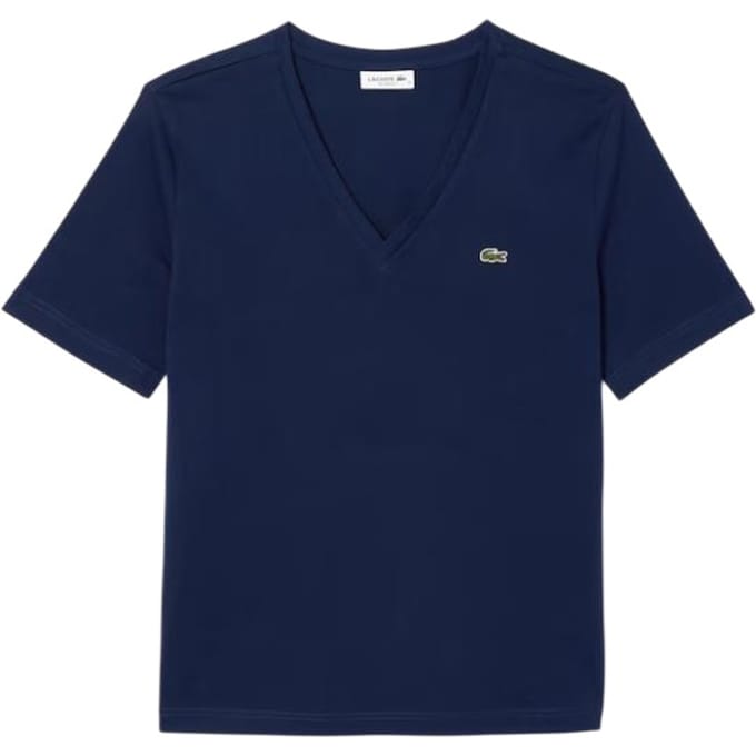 Lacoste T-shirts en Blue Polo