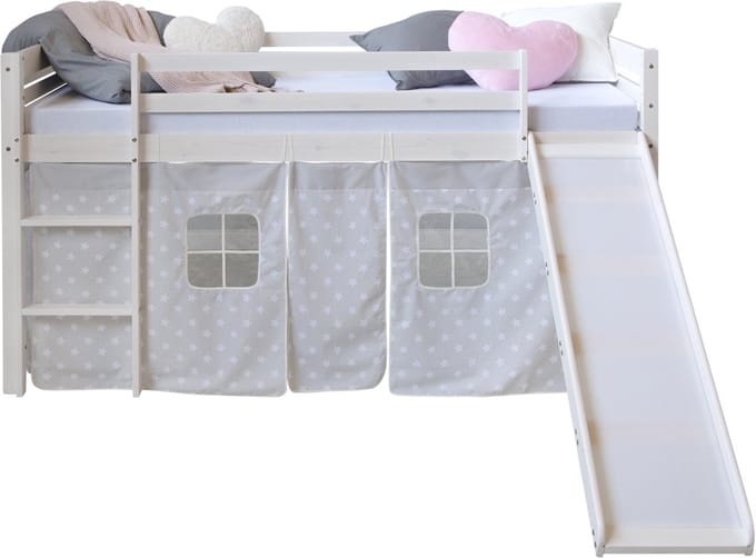 Homestyle4u Hoogslaper - 90x200 cm - met lattenbodem