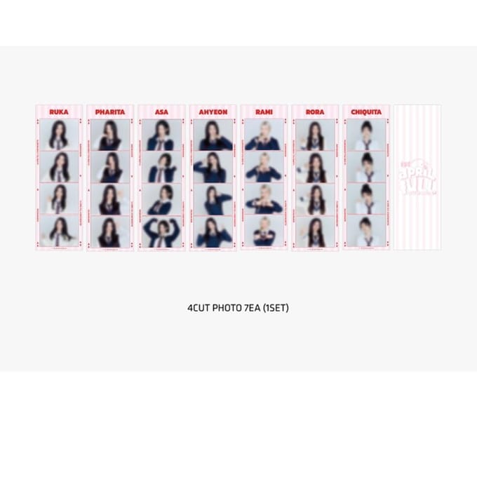 [Précommande] BABYMONSTER - Coffret photo 4 coupes 1er anniversaire white