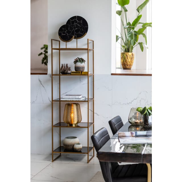 Light & Living - Ornament GOUYA - 35x12x50cm - Zwart