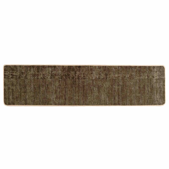 vidaXL - Tapijt - Runner - MARSA - Bosgroen - 80 - x - 450 - cm - Polyester - en - PVC