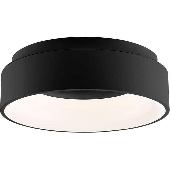 Luce Ambiente Design LED plafondlamp Noah, zwart, Ø 45 cm, metaal, CCT