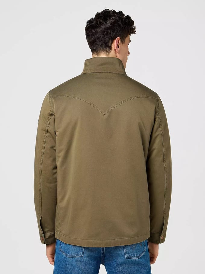 Wrangler Field Jacket Ivy Green Größe: M | Militärjacken Outlet | Herren | Grün