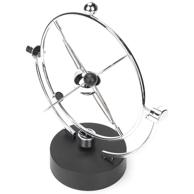 Kinetische kunst asteroïde elektrische astronomie kit eeuwigdurende beweging desktopdecoratie A603 gray