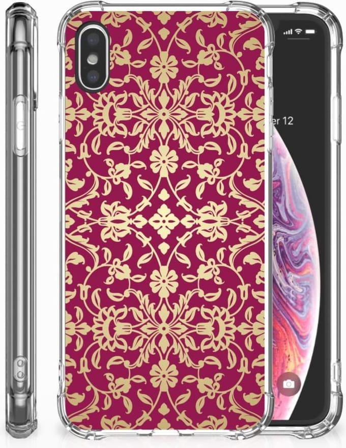 Anti Shock Case Apple iPhone Xs Max Barok Pink