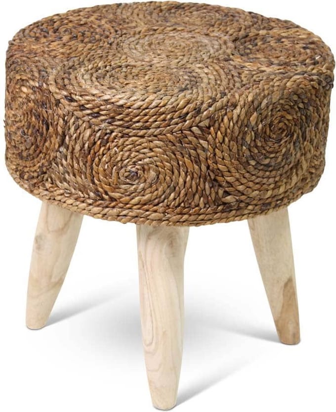 Safaary - Oosterse Bijzettafel Naturel Ø 42 x 42cm