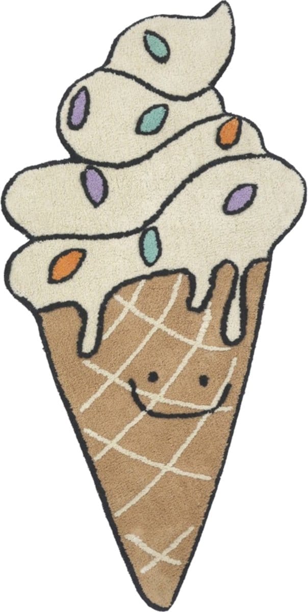 Tapis Petit Ice Cream Vloerkleed - 130 x 60 cm