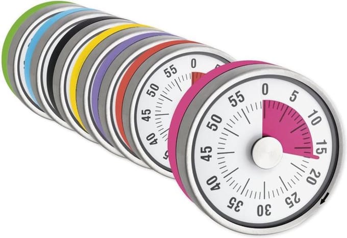 TimeTEX Timer 60 min - met magneet