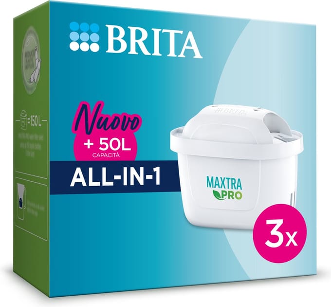 Brita Maxtrapro3 Waterfilter Transparant