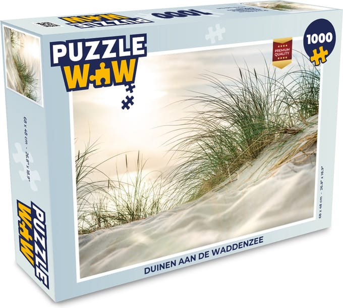 Puzzel Duinen aan de Waddenzee - Legpuzzel - Puzzel 1000 stukjes volwassenen