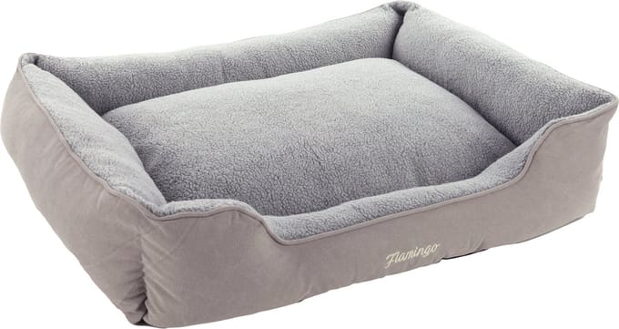 Mand Alisha Rechthoekig Grijs 100x80x25cm