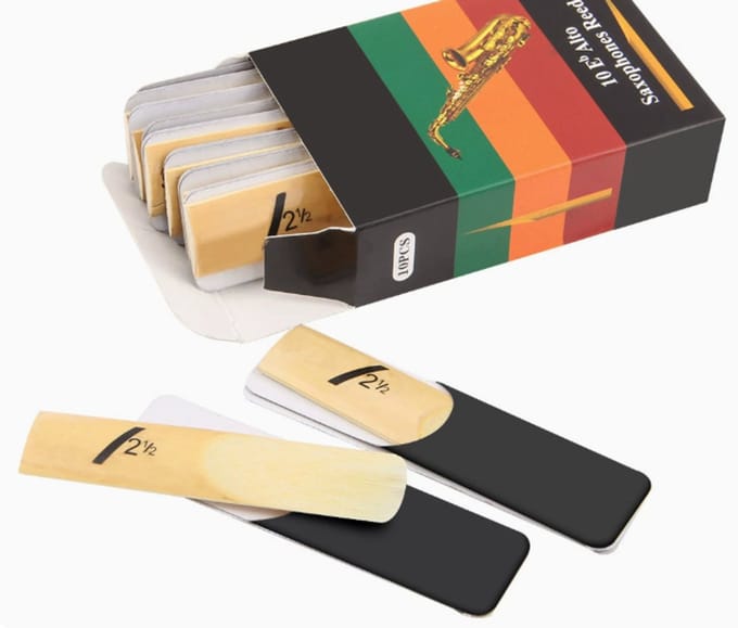 Knobbout Saxofoon Eb Rieten 2.5 – Set van 10 Stuks – Soepel & Direct Speelbaar
