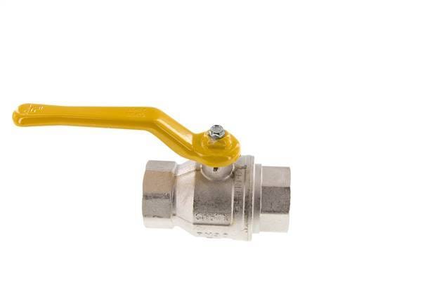 Rp 1 1/2 inch Gas 2-Weg Messing Kogelkraan - BL2BN-M-GA-112