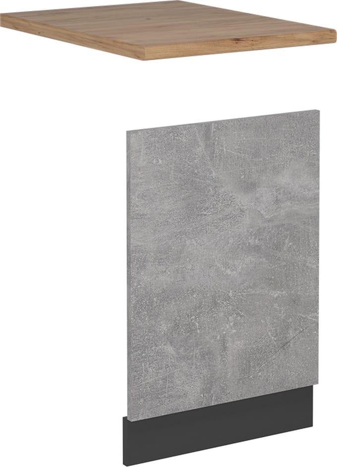 Vicco R-Line Voorpaneel vaatwasser – 45 cm, WB Eik Beton