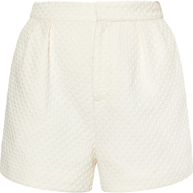 Faina Korte broek Dames wolwit