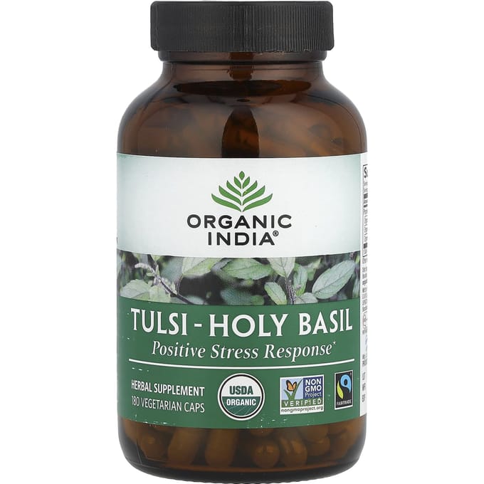 Tulsi-Basilic sacré, Gélules végétales 180