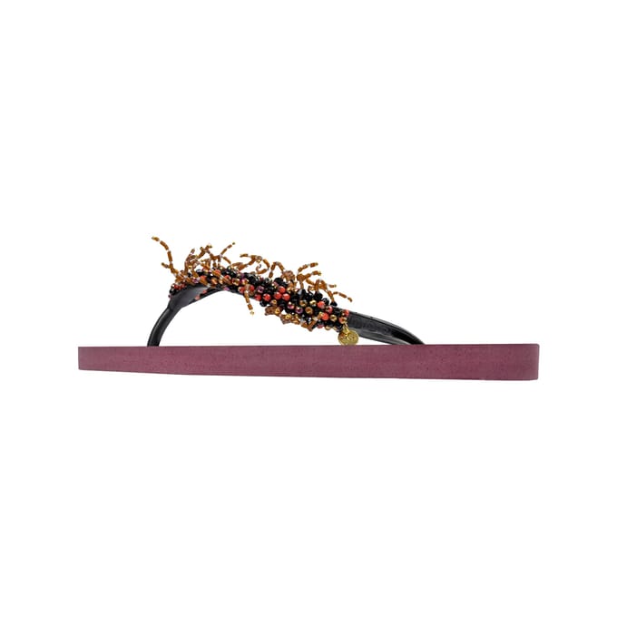 Bahia Zalm Flip Flop robijnrood