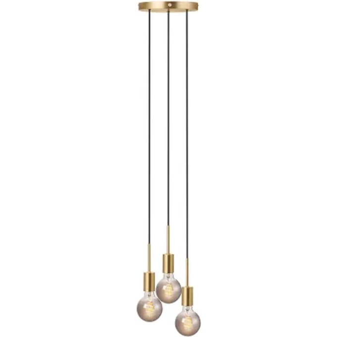 Nordlux Hanglamp Paco Messing ⌀22,6cm 3xe27