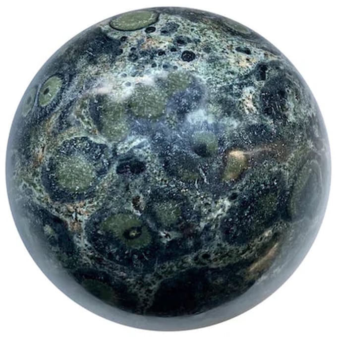 Edel-gedenk-steen Bol 60 mm, Kambaba jaspis