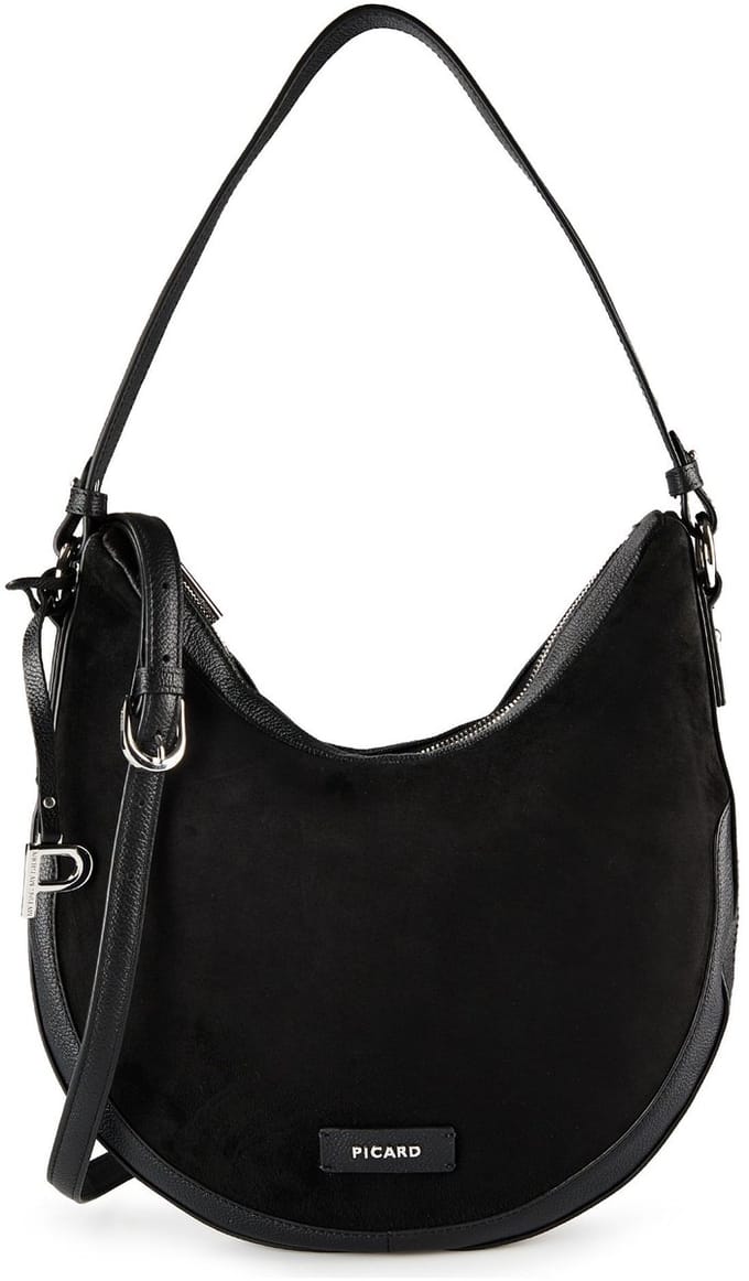 PICARD schoudertas Highlands Handbag Black Combi zwart