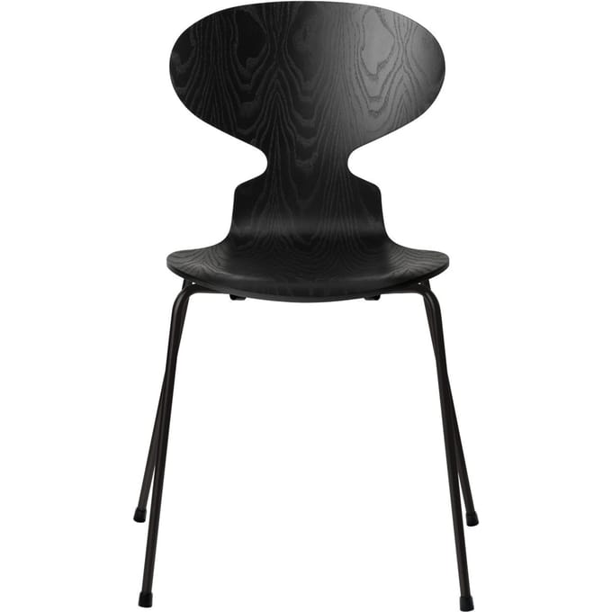 Fritz Hansen Ant Stoel - zwart - zwart