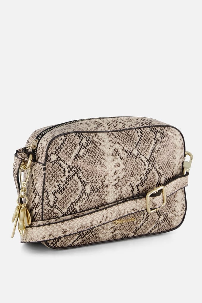 Tamaris Tamaris Snake Schoudertas beige Synthetisch