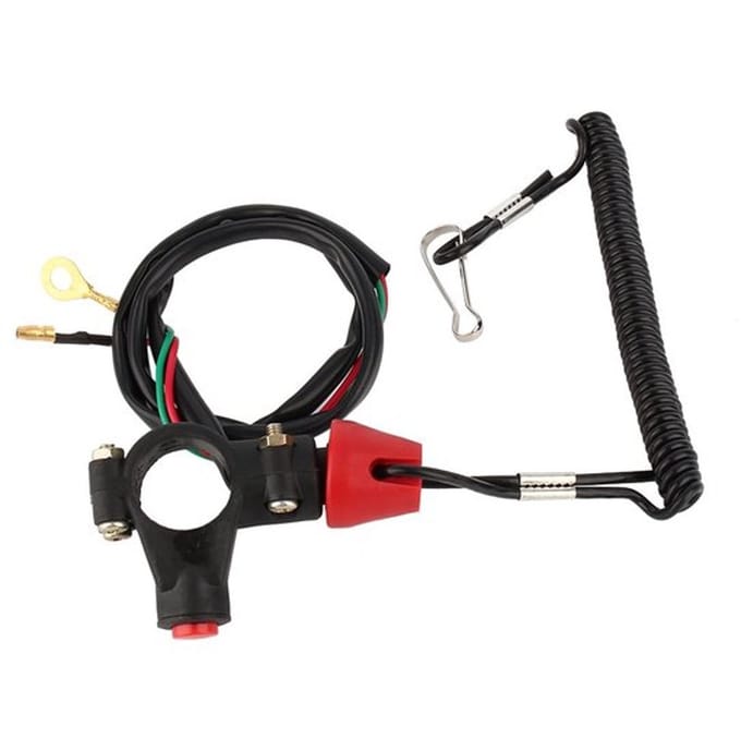 Dailygoody - Motorfiets Stopknop - Noodstopkoord - Veiligheidsfunctie