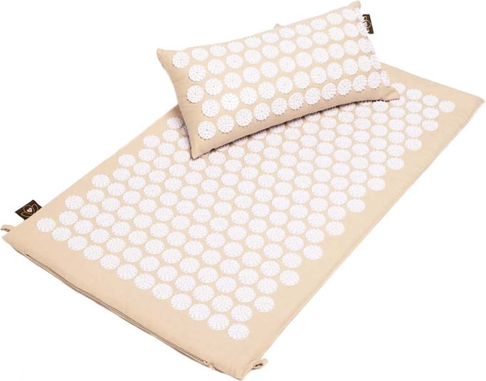 Set spijkermat en spijkerkussen sand - Lotus
