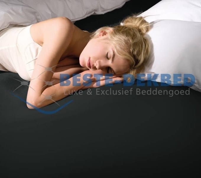 Bella Donna Premium Jersey Hoeslaken - Zwart (0101)