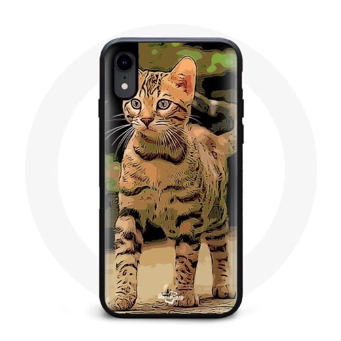 Bengaalse kat Iphone XS hoesje