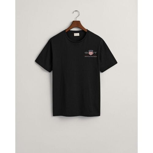 Gant T-Shirt Archive Shield Embroidery Zwart / male