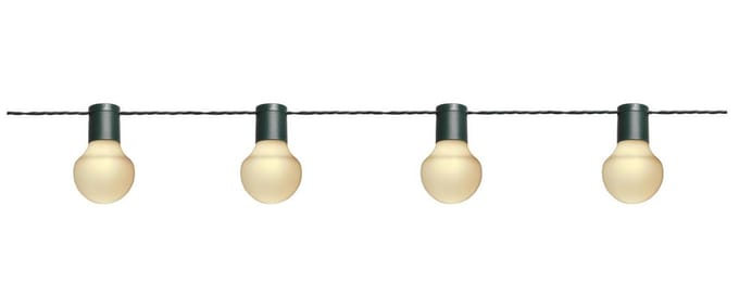 CBD Partyverlichting - 20 LED - ø5 cm – Warm Wit - 10m