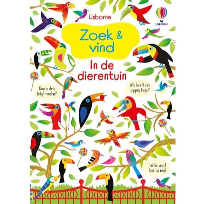In De Dierentuin - Zoek En Vind!