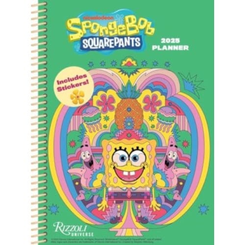 Spongebob Squarepants 12-Month 2025 Planner Calendar - Viacom International, Inc.