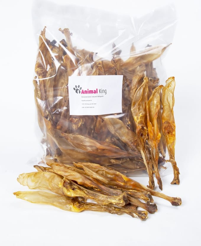 Konijnenoren naturel 500 gram