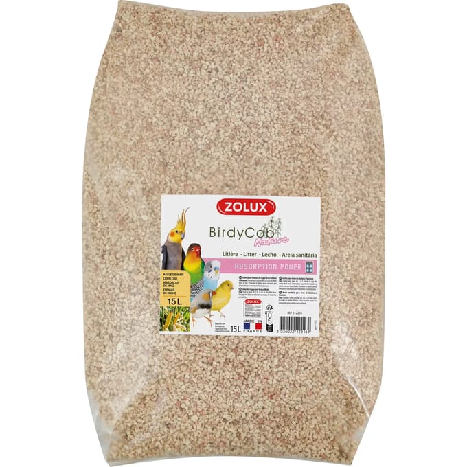 Birdycob strooisel voor vogels Zolux