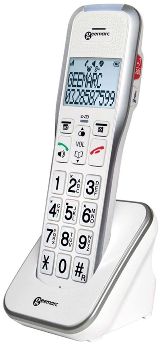 Geemarc Amplidect 595 extra handset – draadloos – +50 dB versterking