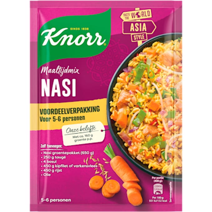 Mix voor Nasi XXL